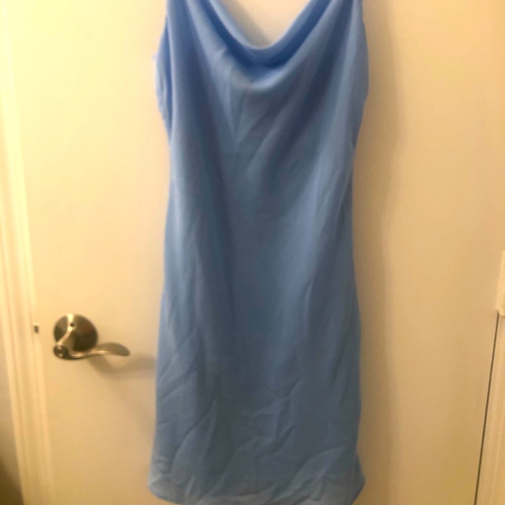 Blue dress
